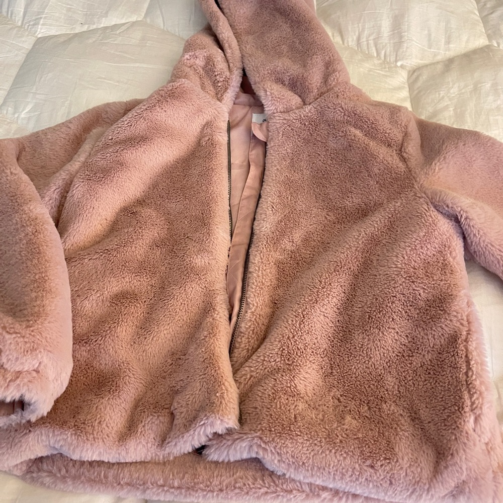 OLD NAVY girls/kids pink jacket size 10-12 Large